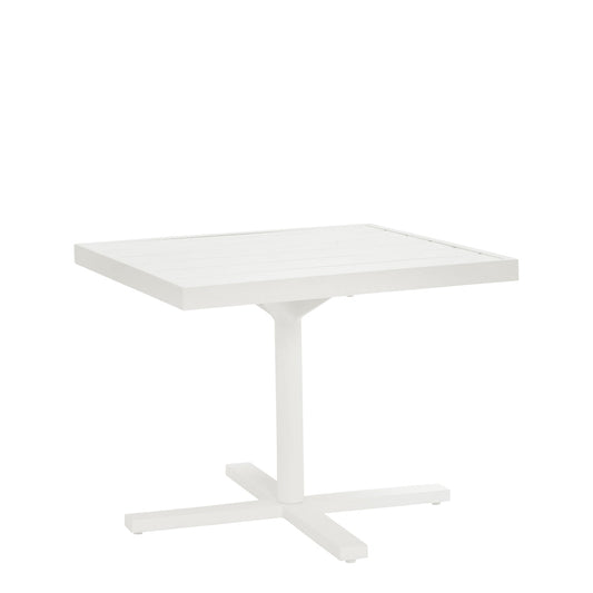 Duo Aluminum Side Table Square