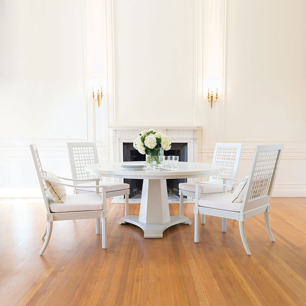 Capella Stone Top Dining Table Round 121 – JANUS et Cie