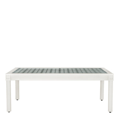 Quadratl Glass Top Cocktail Table Square 110