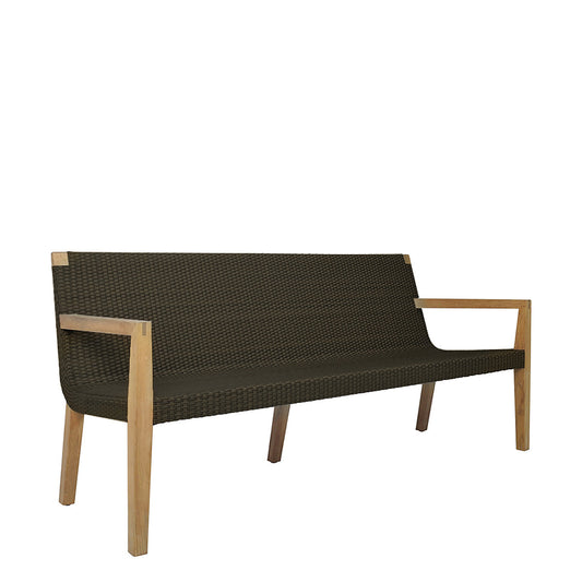 Quinta Teak / Woven Sofa 3 Seat