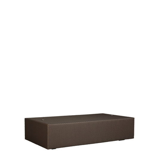 SEE! Closed X-Wide Ottoman/Table - Bronze