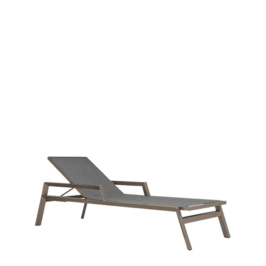 Trig Chaise with Arms