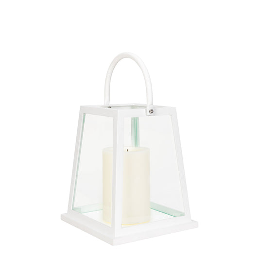 Wisp Aluminum Lantern - Polaris White